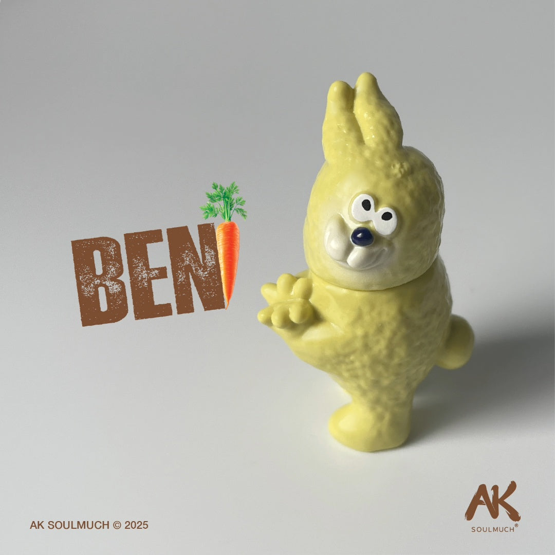 BEN 軟膠公仔
