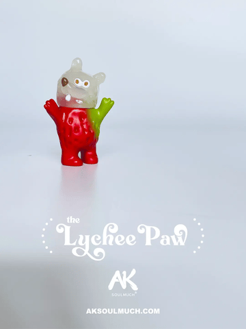 荔枝小皮軟膠公仔