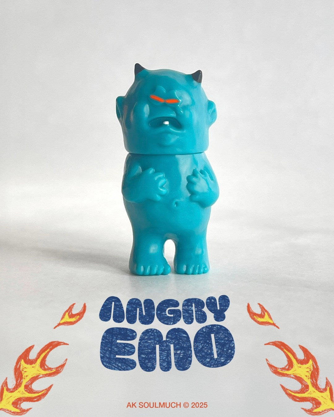 Angry EMO vinyl figure