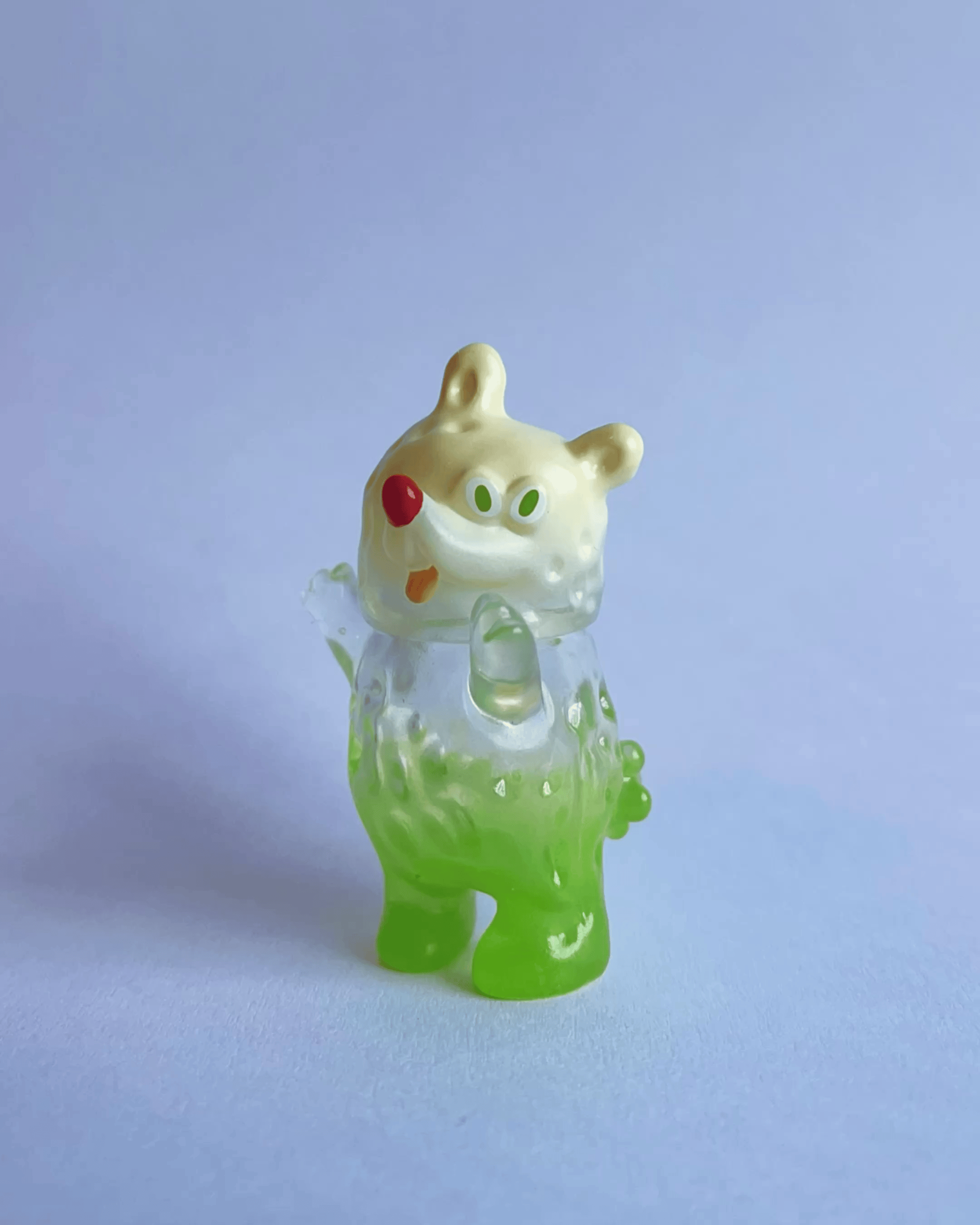哈密瓜冰淇淋蘇打小皮 軟膠公仔