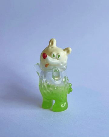 哈密瓜冰淇淋蘇打小皮 軟膠公仔