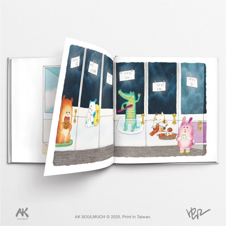 [See You Again]  Wordless Picture Book  《再見你一面》無文字繪本