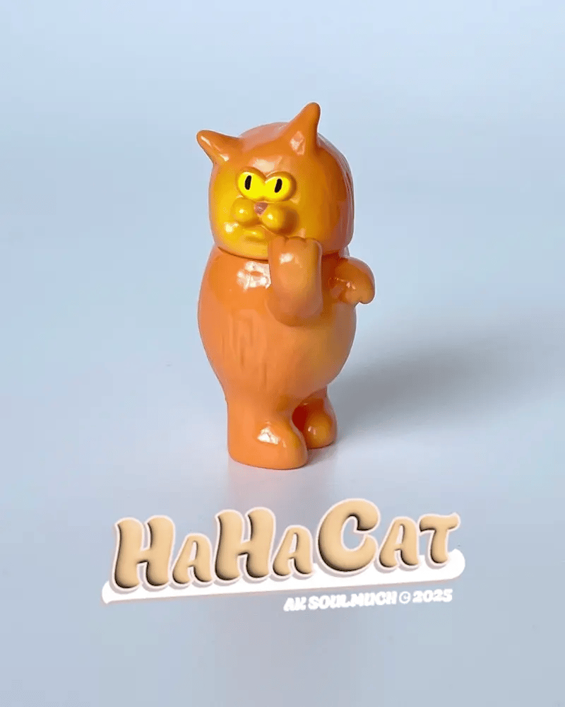 HaHaCat vinyl figure